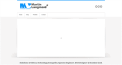 Desktop Screenshot of martinlangmaid.com